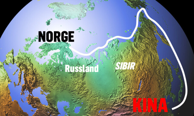 image: Kina vil bruke gigantbeløp på nye transportruter: Én av dem er en norsk drøm